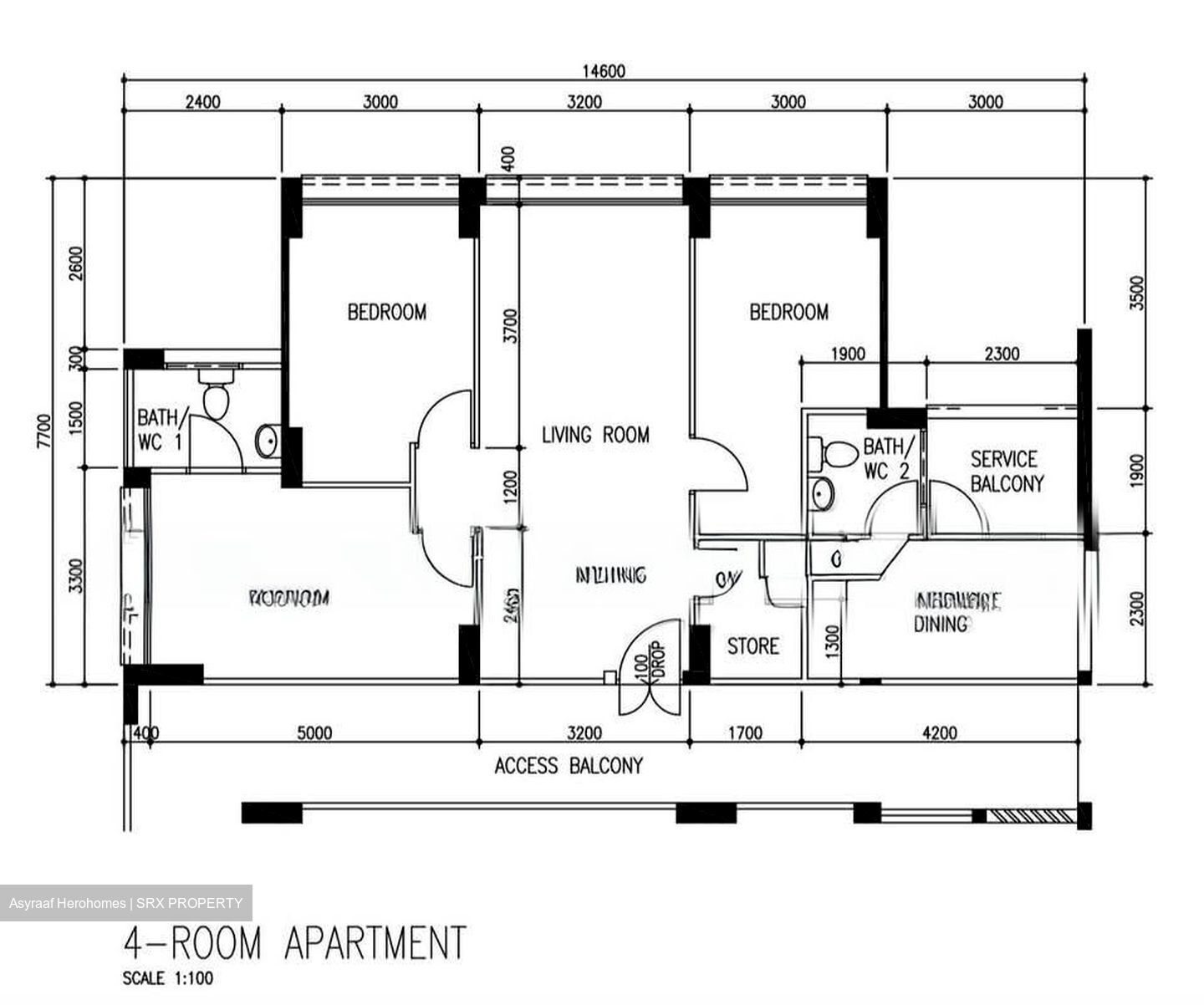 Blk 605 Woodlands Drive 42 (Woodlands), HDB 4 Rooms #603628351